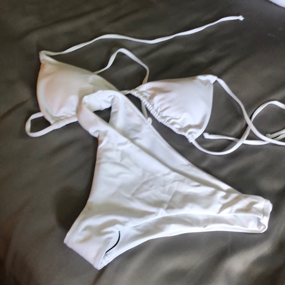 SHEIN Other - White bikini bathing suit